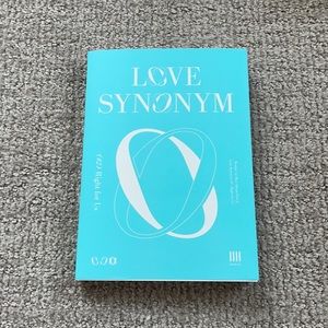 Wonho 1st Mini Album Pt.2 Love Synonym Version 1